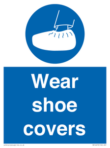 Wear shoe covers